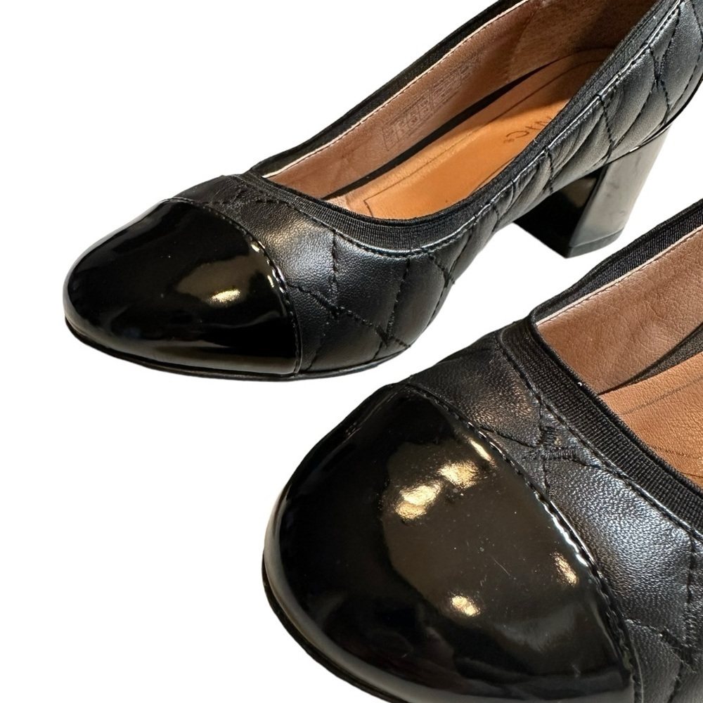 Vionic Ruby Pump Black Nappa Leather/Patent - image 7